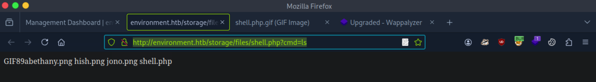 Working PHP Commands